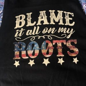 Women’s Plus Size “Blame it all on my Roots” Tank Top